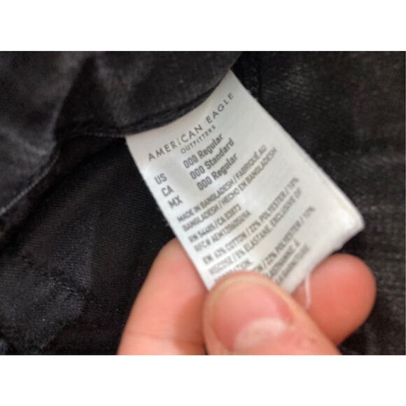 American Eagle 000R Kidcore The Dream Team Punk Black GotJeans - Picture 6 of 6